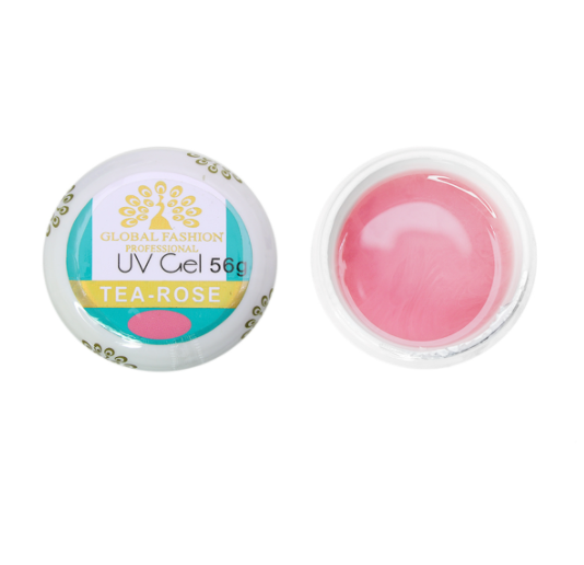 

Гель для наращивания Global Fashion Tea Rose 56г, Розовый