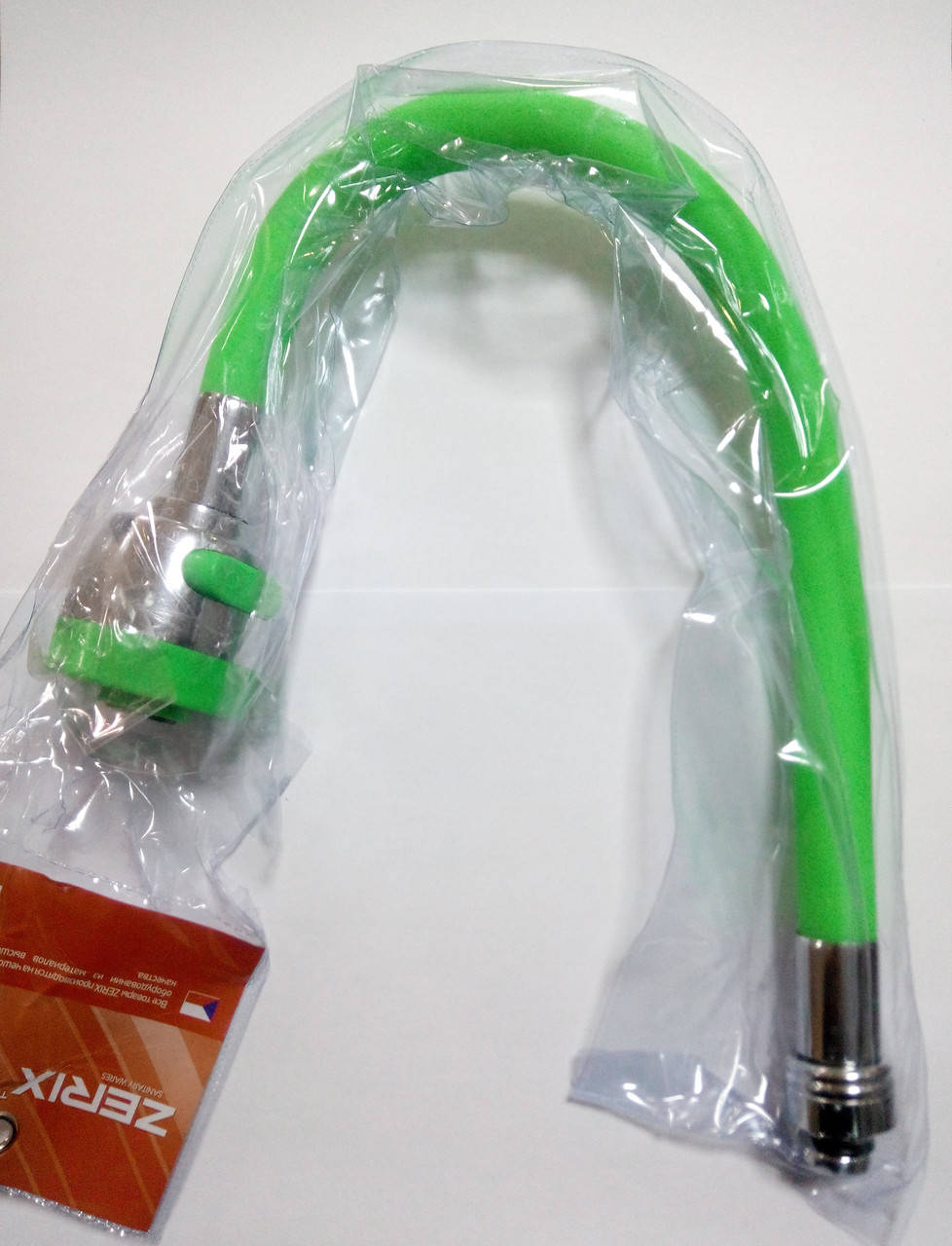 

Гусак силиконовый гибкий Zerix SPS-01 Pale Green