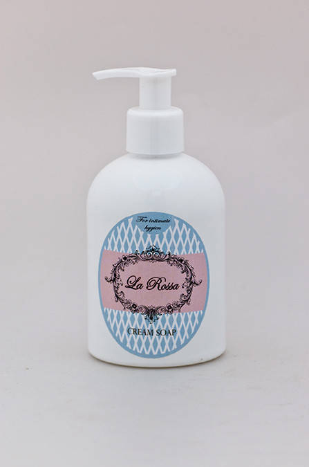 

La Rossa CREAM SOAP FOR INTIMATE HYGIENA Крем-мыло для интимной гигиены, 250 мл