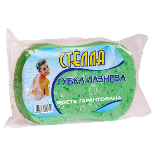 

Губка (мочалка) банная "Стелла" крупнопористая