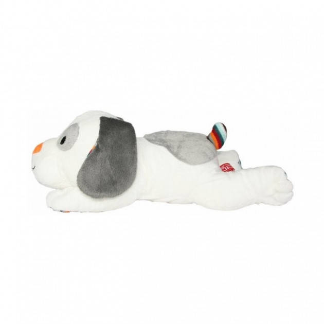 

DEX (собачка) Мягкая игрушка музыкальная с белым шумом и колыбельными, Белый