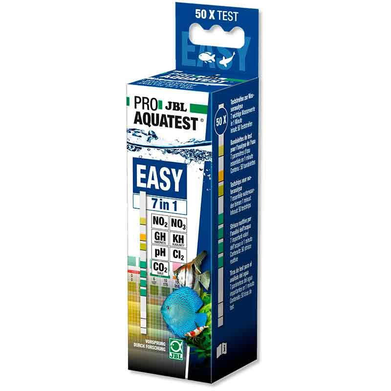 

JBL PROAQUATEST EASY 7 in 1 50 шт. - Тест-полоски для быстрого анализа аквариумной воды