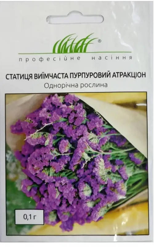 

Статиця виїмчаста Пурпуровий Атракціон 0,1 гр Професійне насіння Нидерланды