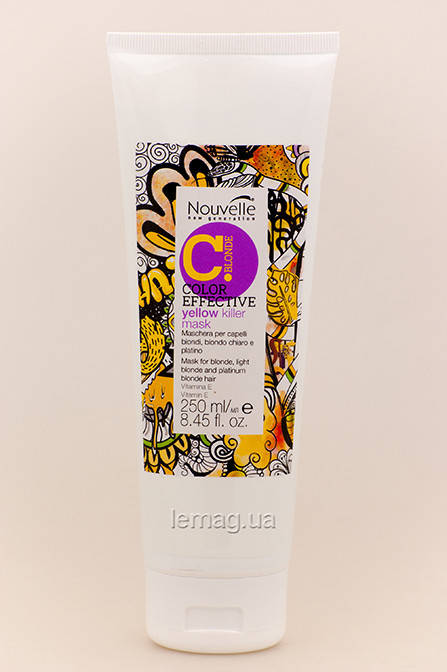 

Nouvelle ColorGlow Yellow Killer Mask Маска против желтизны, 250 мл