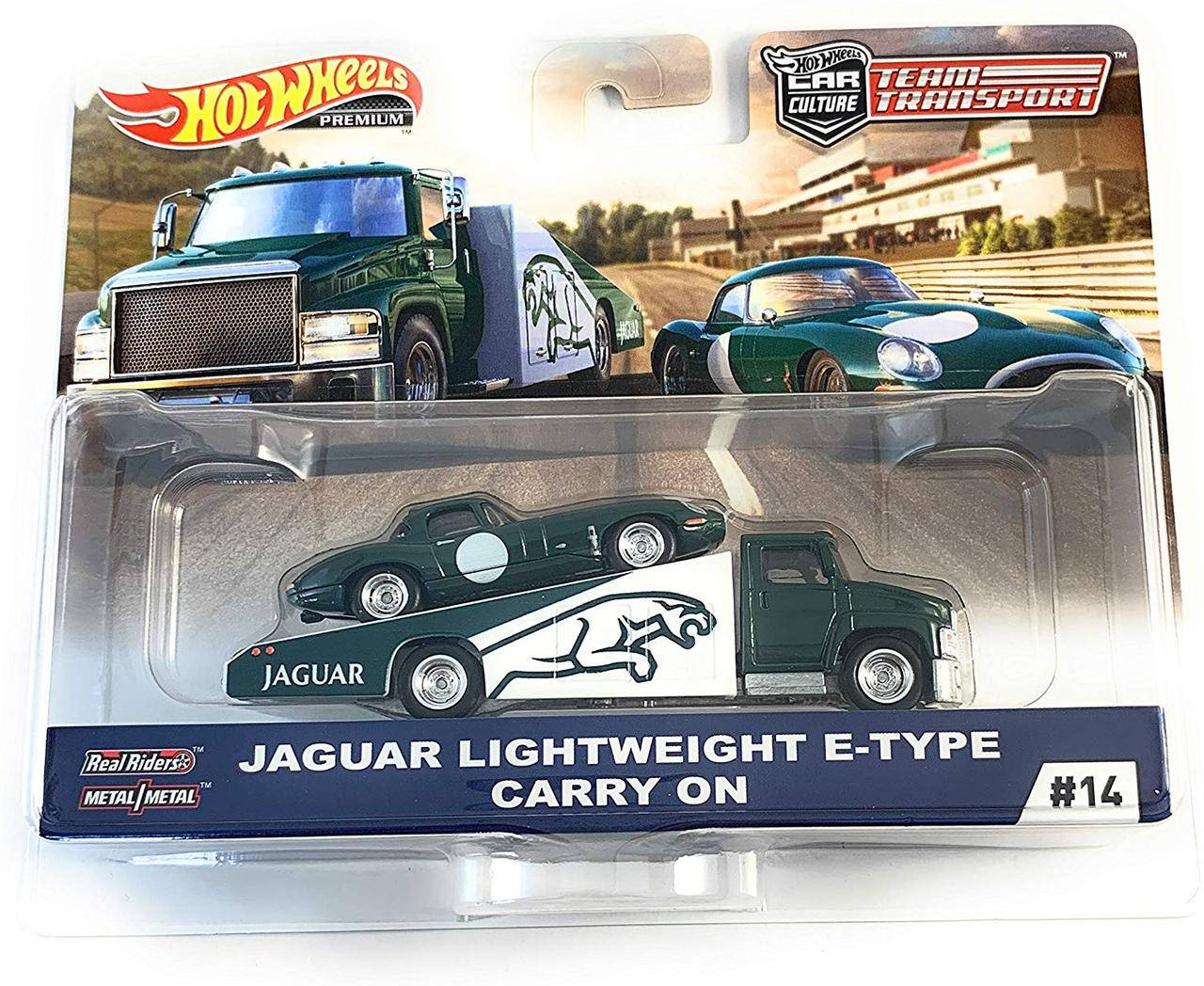 

Коллекционные модели Hot Wheels Jaguar Lightweight E-Type Carry On