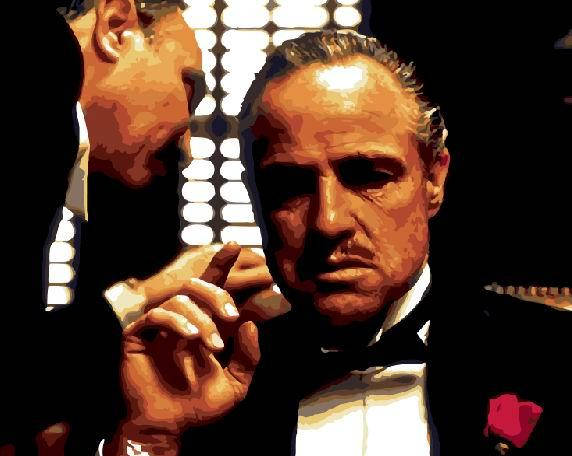 

Картина по номерам Brushme Крестный отец OGX4343 40x50 см