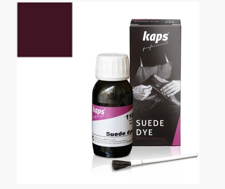 

Краска для замши Suede Dye Kaps 50 ml, бордовый (111)
