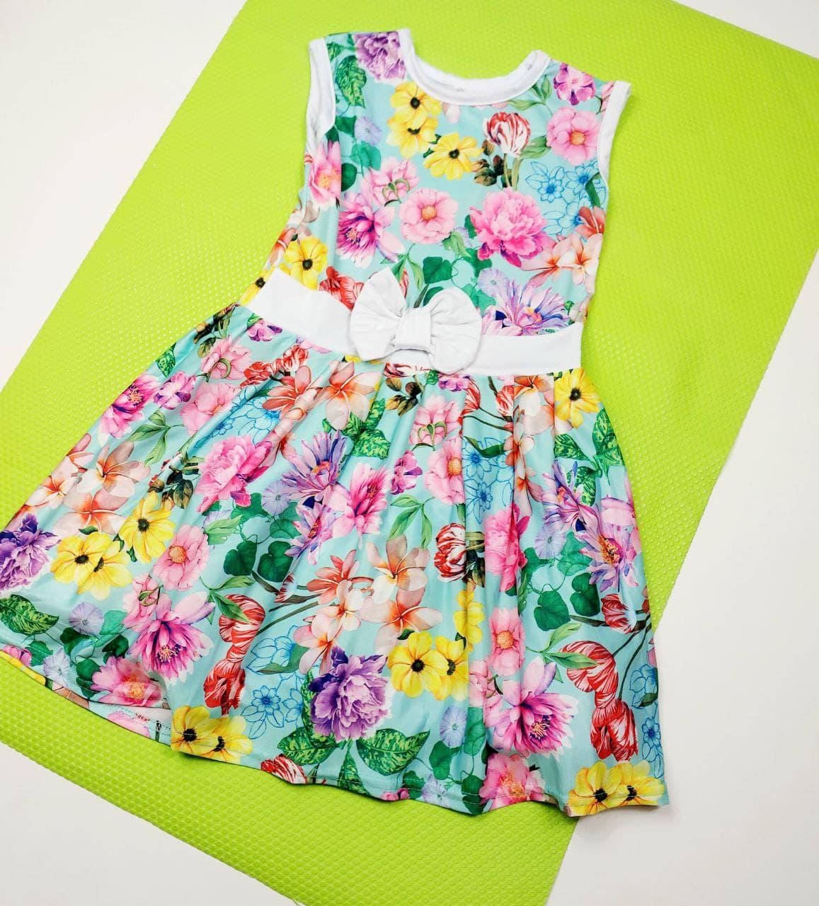 

Платье на девочку, на рост 116 122 128 см, ткань масло, Разные цвета