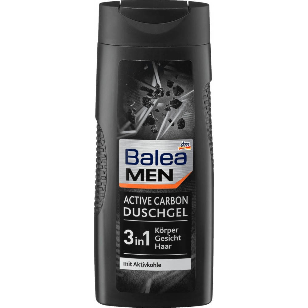 

Гель для душа Balea Men 3in1 Active Carbon, 300 ml