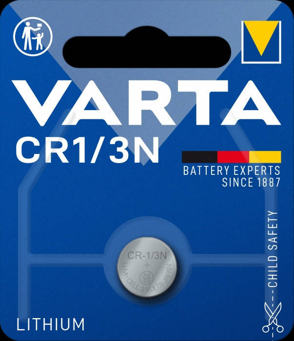 

Дисковая батарейка VARTA Lithium Cell 3V CR1/3N