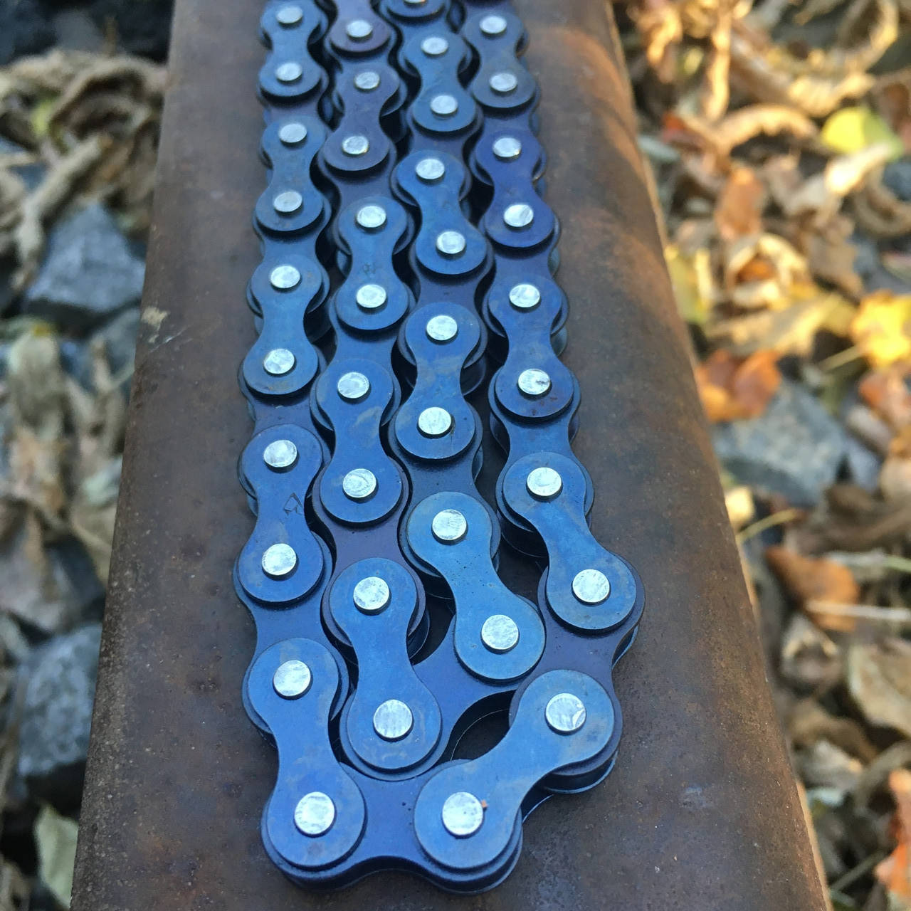 

Усиленная цепь велосипедная с замком, Тяжмаш,112 звеньев 1/2" х 1/8"
