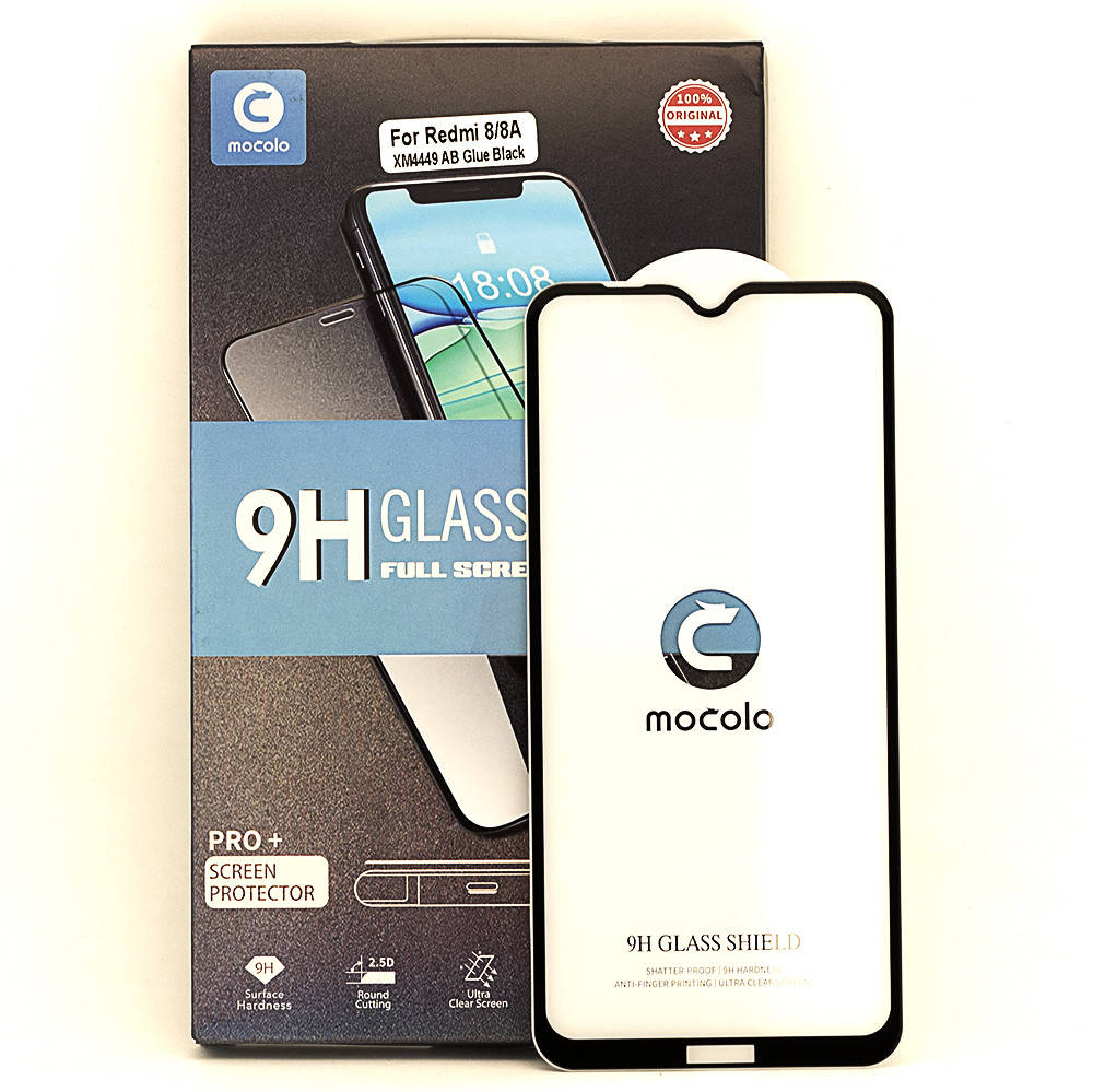 

Защитное стекло Mocolo 5D Full Glue для Xiaomi Redmi 8 полноэкранное черное