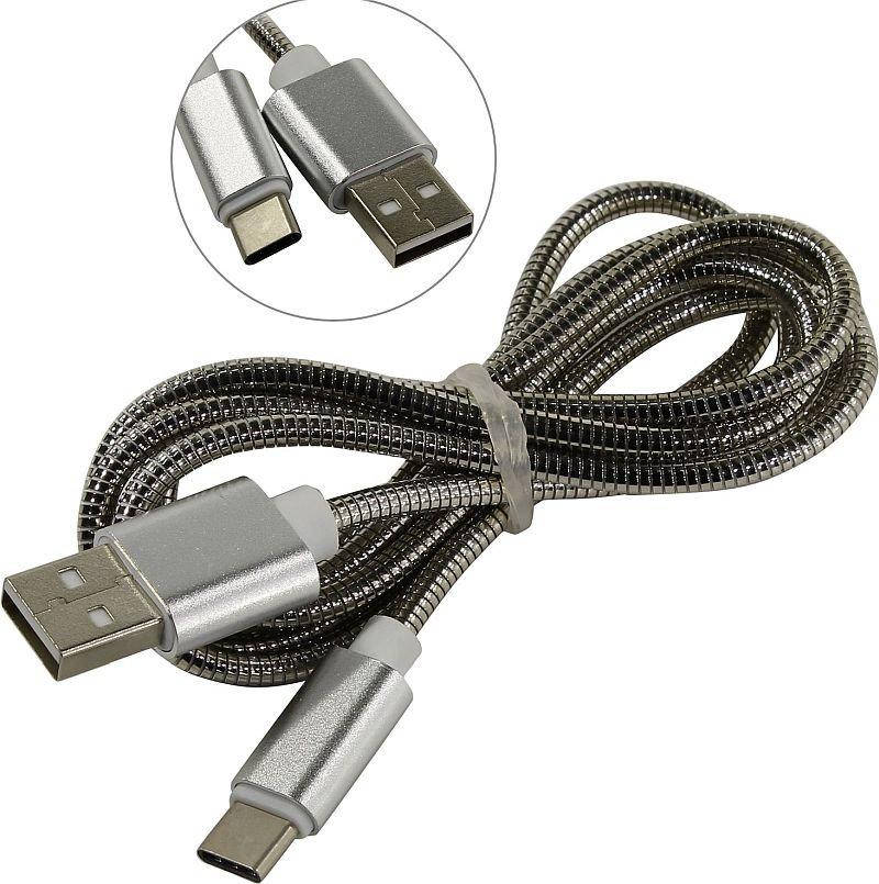 

Кабель Usb Type C в металлической оплетке, 1 метр