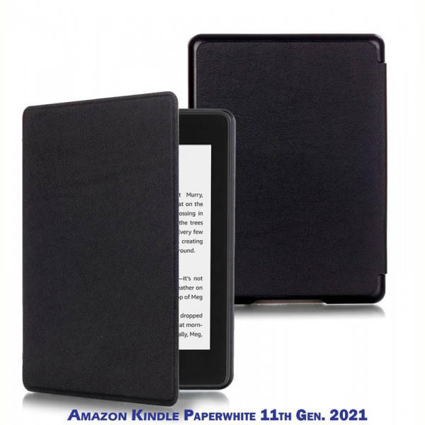 

Чехол-книжка BeCover Smart для Amazon Kindle Paperwhite 11th Gen. 2021 Black (707202)