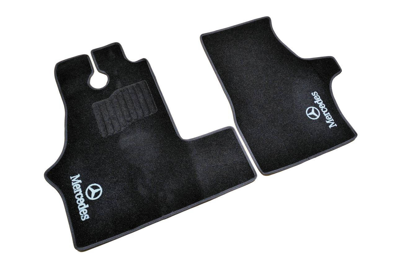 

Коврики в салон ворсовые для Mercedes Vito W638 (1996-2003) /Чёрный, Черный