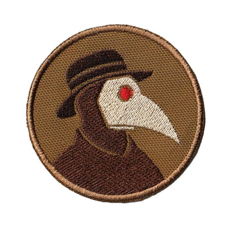 

Патч, шеврон, нашивка "Plague doctor/Чумний лікар". Койот