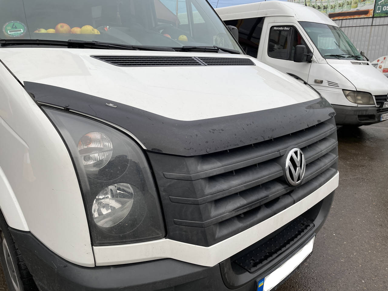 

Дефлектор капота (мухобойка) VW Crafter с 2006г.в.(HIC) (HIC)