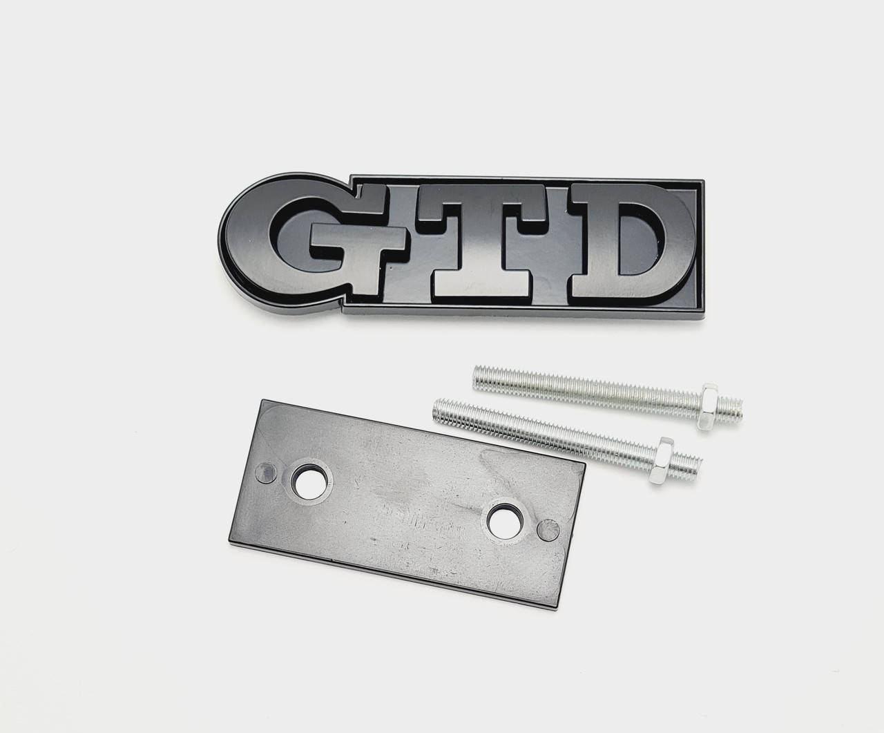 

Эмблема решетки радиатора VW GTD чёрная