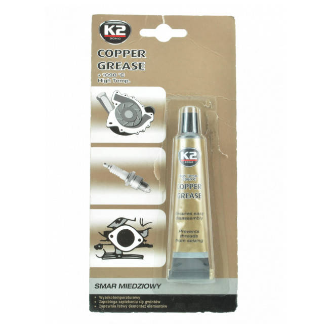 

К2 Смазка медная BOND COPPER GREASE 20G