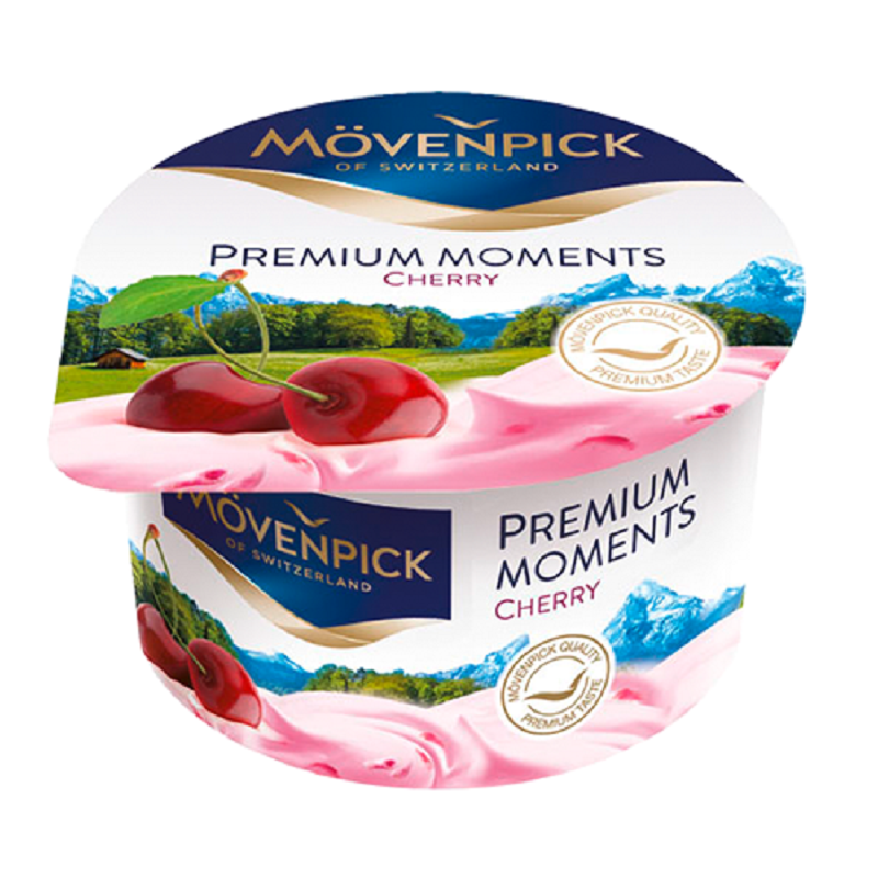 

Йогурт Movenpick Premium Moments Малина 5% 100 г