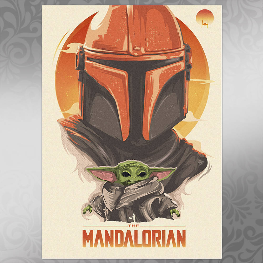 

Плакат The Mandalorian 002