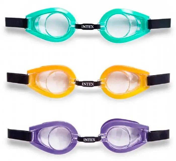 

Intex Очки для плавания 55602 3 цвета, 3-10 лет