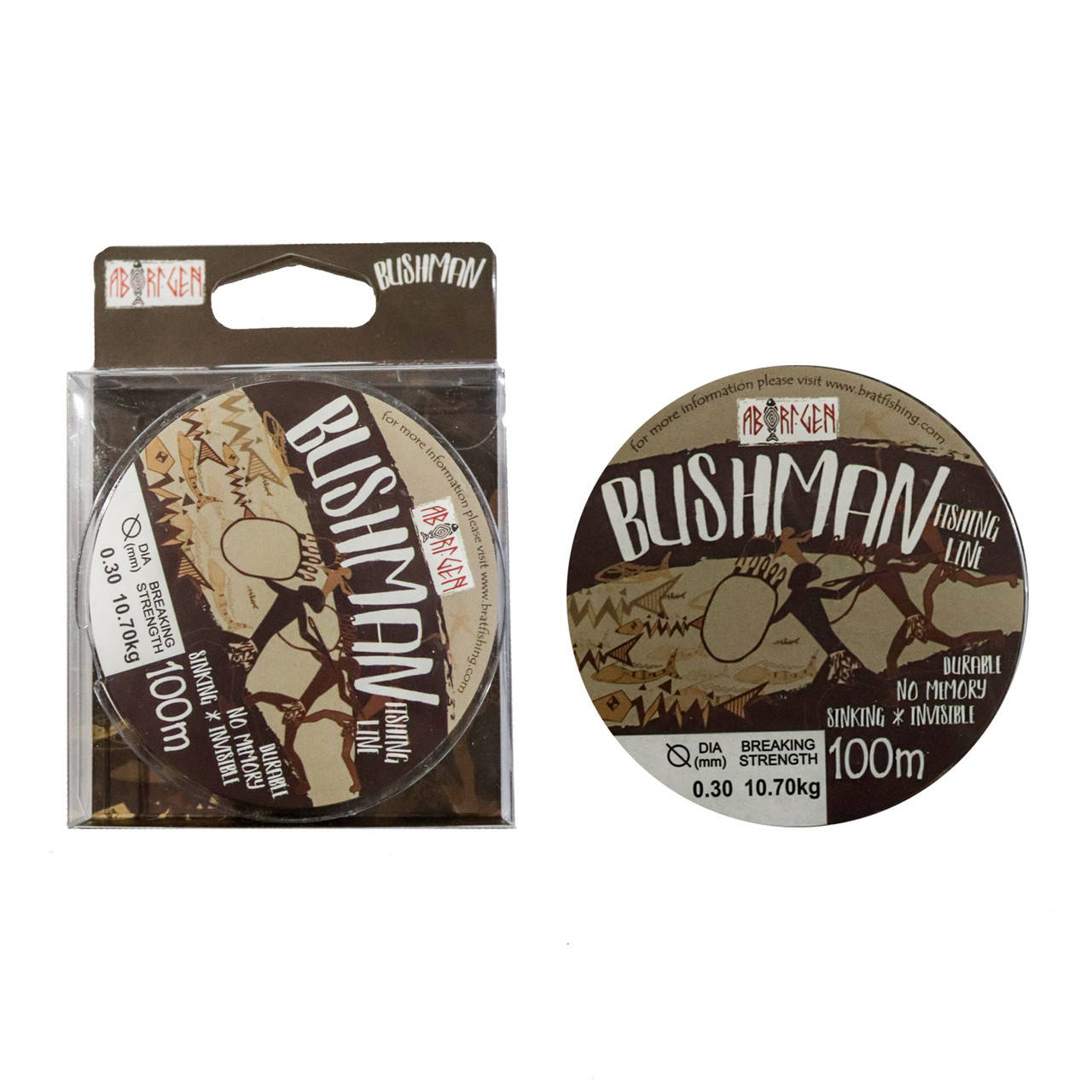 

Волосінь Aboregen Bushman 100м 0.36мм 13.10кг (10шт в уп)