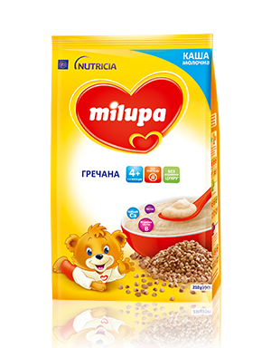 

Каша Milupa (Милупа) молочная гречневая для детей от 4-x месяцев 210гр