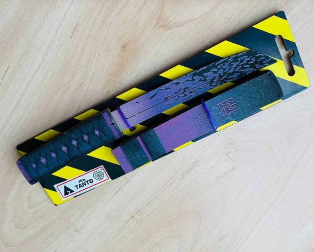 

Нож деревянный "TANTO" RESTLESS, планшет 28*8см, Сувенир-Декор, TAN-R