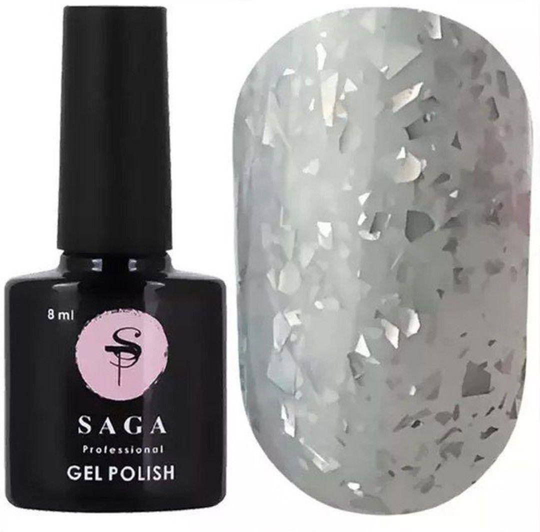 

База камуфлирующая c хлопьями Saga Professional Base LEAF №02, 8 мл