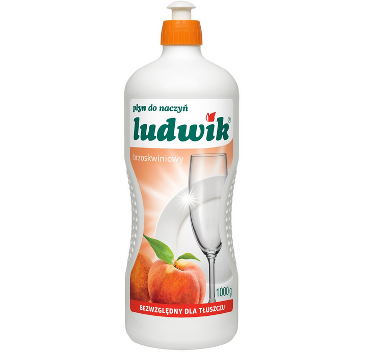 

Для митья посуды Ludwik Людвик персик 1 л Польща