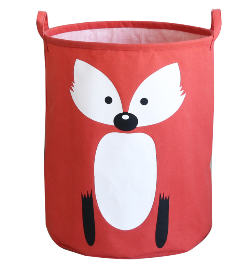 

Корзина для іграшок каркасна дитяча Корзина для игрушек детская Лисичка, Красный