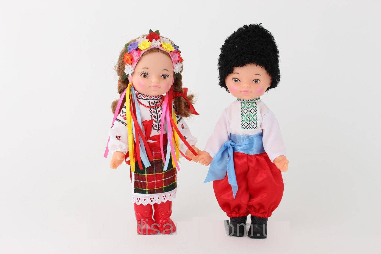 

*Набор кукол в украинских национальных костюмах "Дiти Украiни" (Украина) арт. 223
