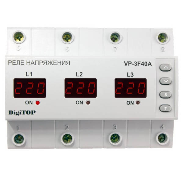 

Реле напряжения DigiTOP VP-3F40A