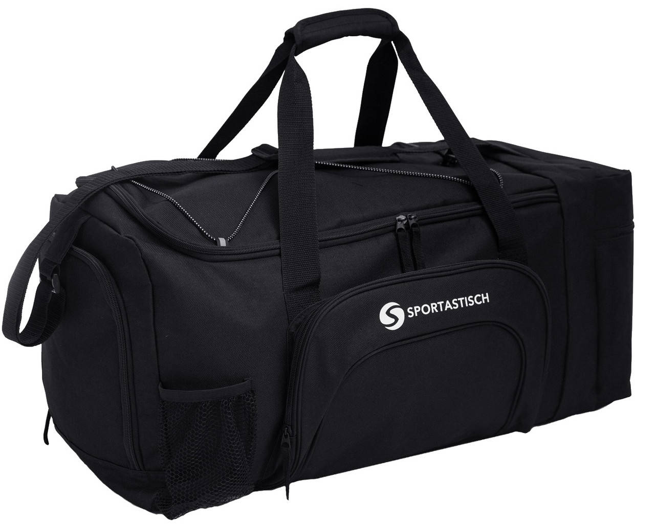 

Спортивная сумка среднего размера 54L Sportastisch Sporty Bag черная, Черный