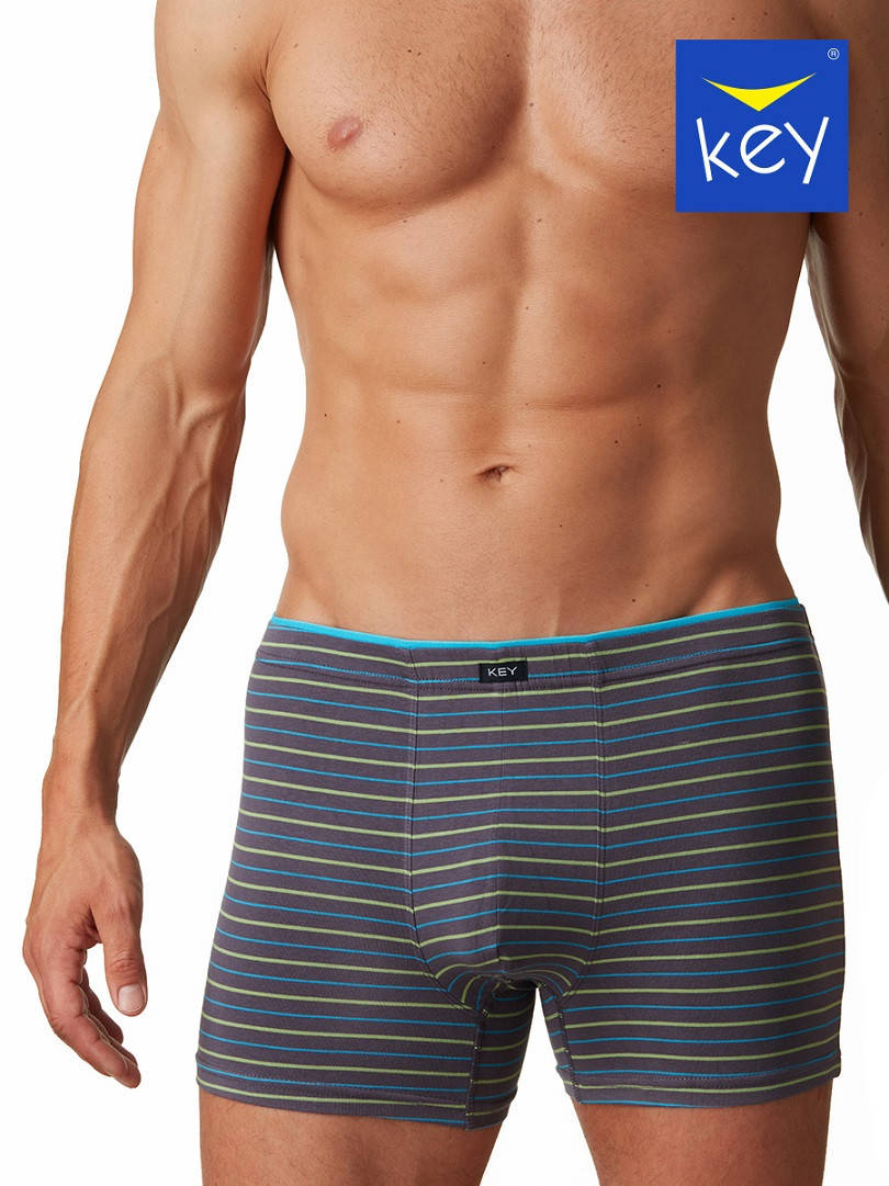 

Трусы-шорты мужские KEY MXH-390 A22 XXL зеленый