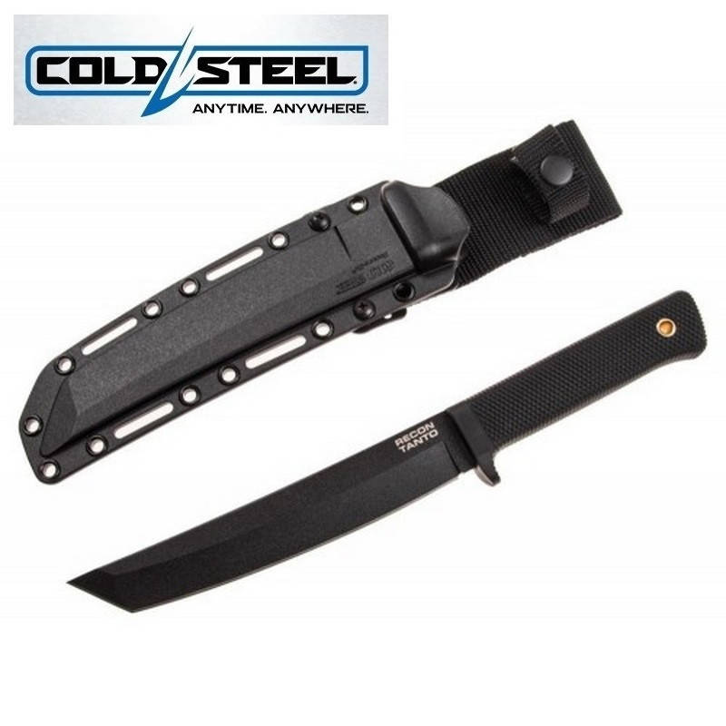 

Нож с фиксированным клинком от компании Cold Steel (Колд Стил). Модель Recon Tanto SK-5, Черный