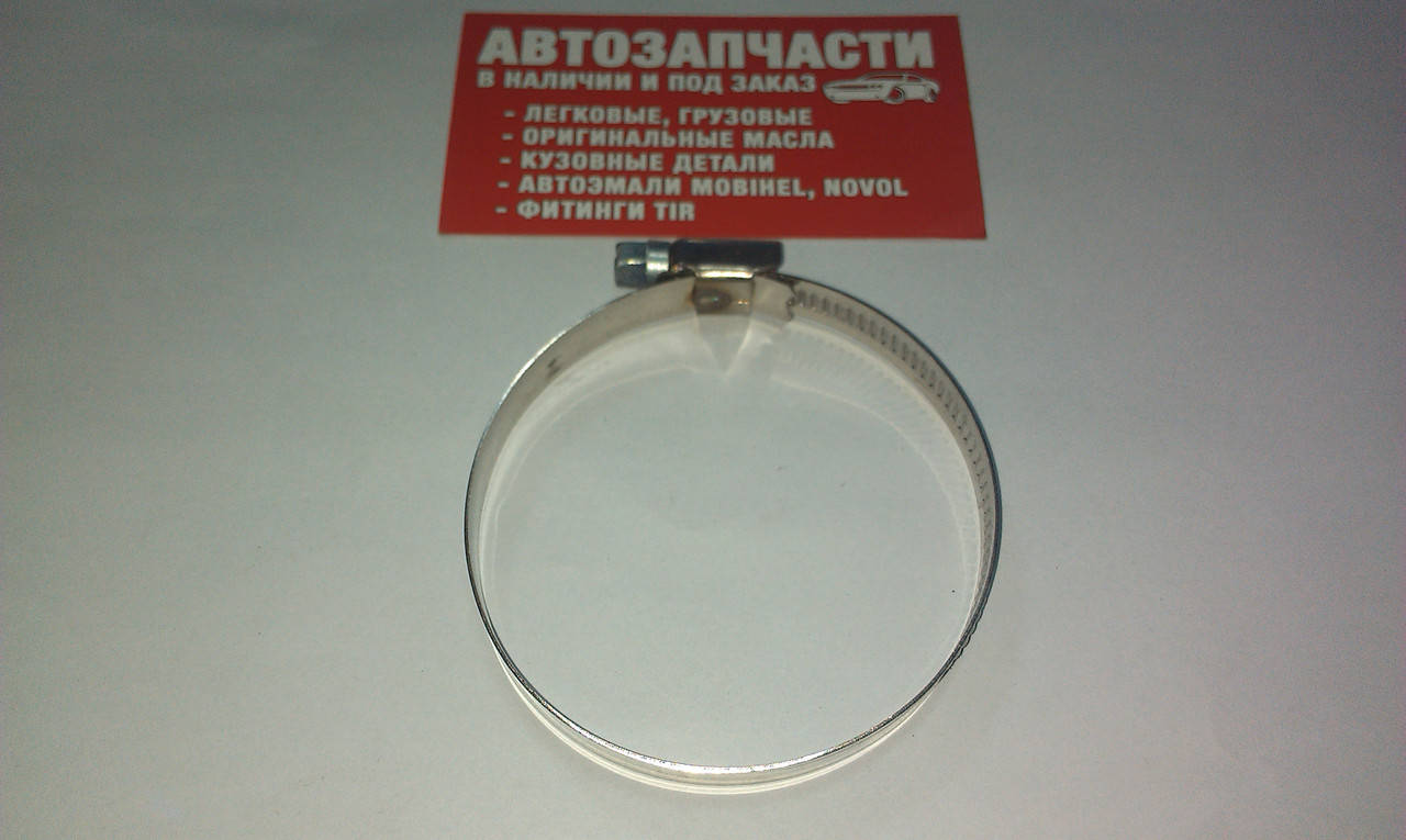 

Хомут червячный нержавейка 50х70, Светло-серый