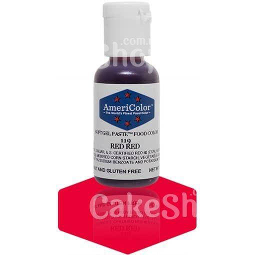 

Краситель гелевый Ярко-красный Red Red AmeriColor 21 г