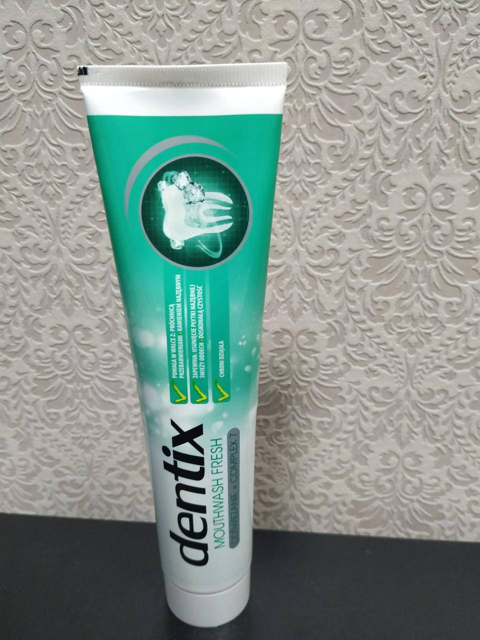 

Зубная паста Dentix Mouthwash Fresh 125 ml. Польша