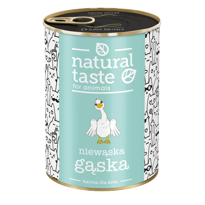 

Dolina Noteci Natural Taste консервы для кошек с гусем