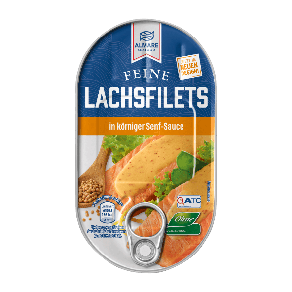 

Лосось Almare в горчичном соусе 200 g