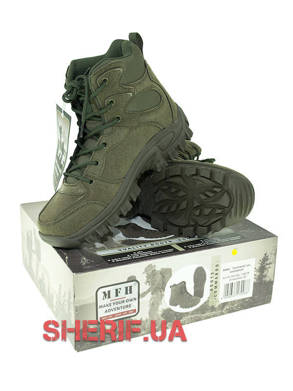 

Ботинки Commando Olive Max Fuchs 18823B 43, Оливковый