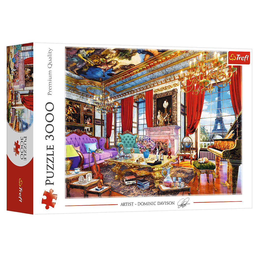 

Пазл 3000 эл. "TREFL" (Польша) / Парижский дворец (33078)