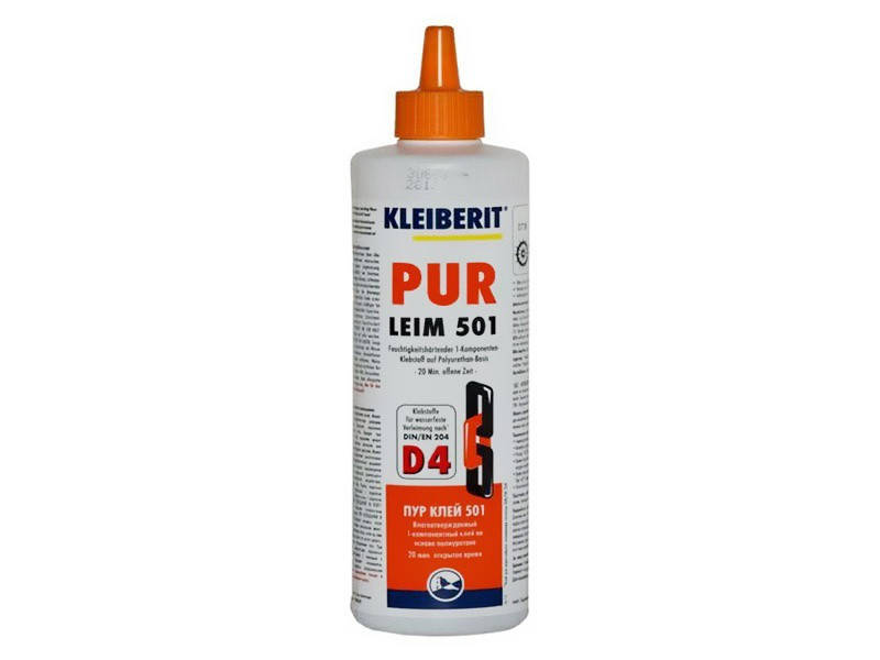 

Полиуретановый ПУР-клей D4 Клейберит 501.0 (Kleiberit 501.0) 0,5кг