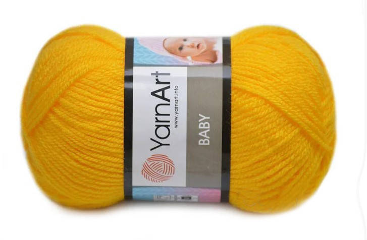 

YarnArt Baby, Желтый №32