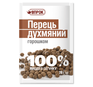 

Перец душистый горошком 15 г ТМ "Впрок"