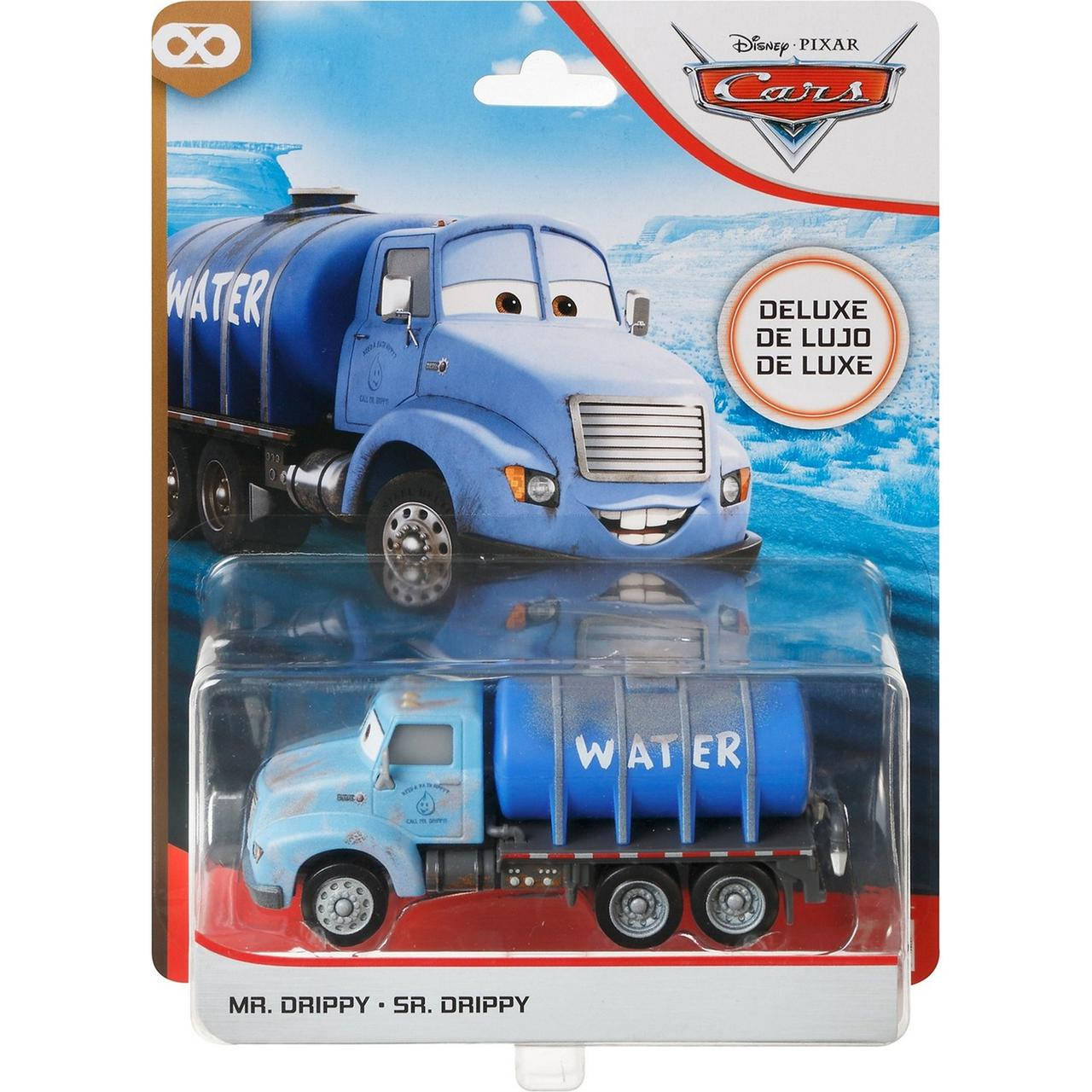

Тачки 3: Мистер Дрип (Cars 3 Deluxe Mr. Drippy). Тачки 3: Мистер Капли (Cars Mr. Drippy) водовоз Мистер Дрип, Голубой