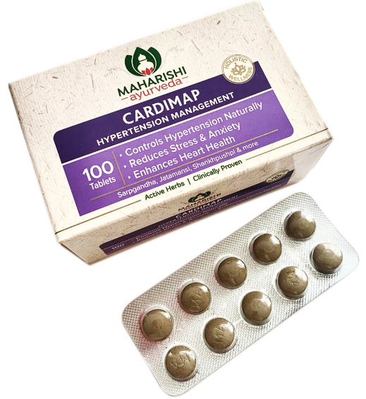 

Кардимап Махариши Аюрведа /Cardimap 100 таб. - нормализация давления