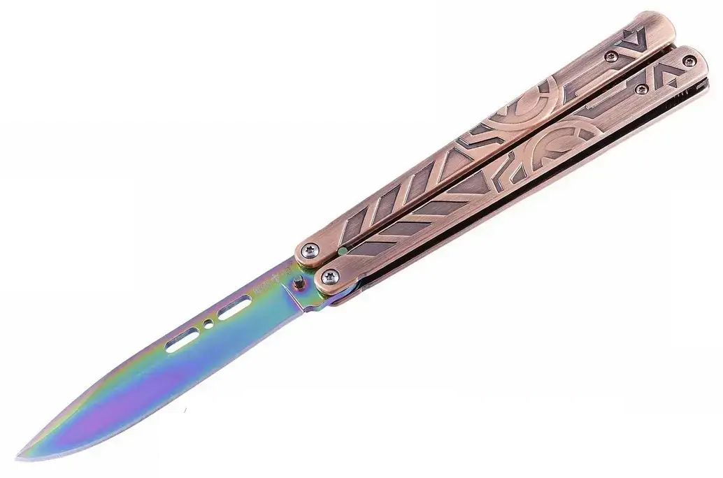 

Нож балисонг 05-D (бабочка)+подарок+документ что не ХО!